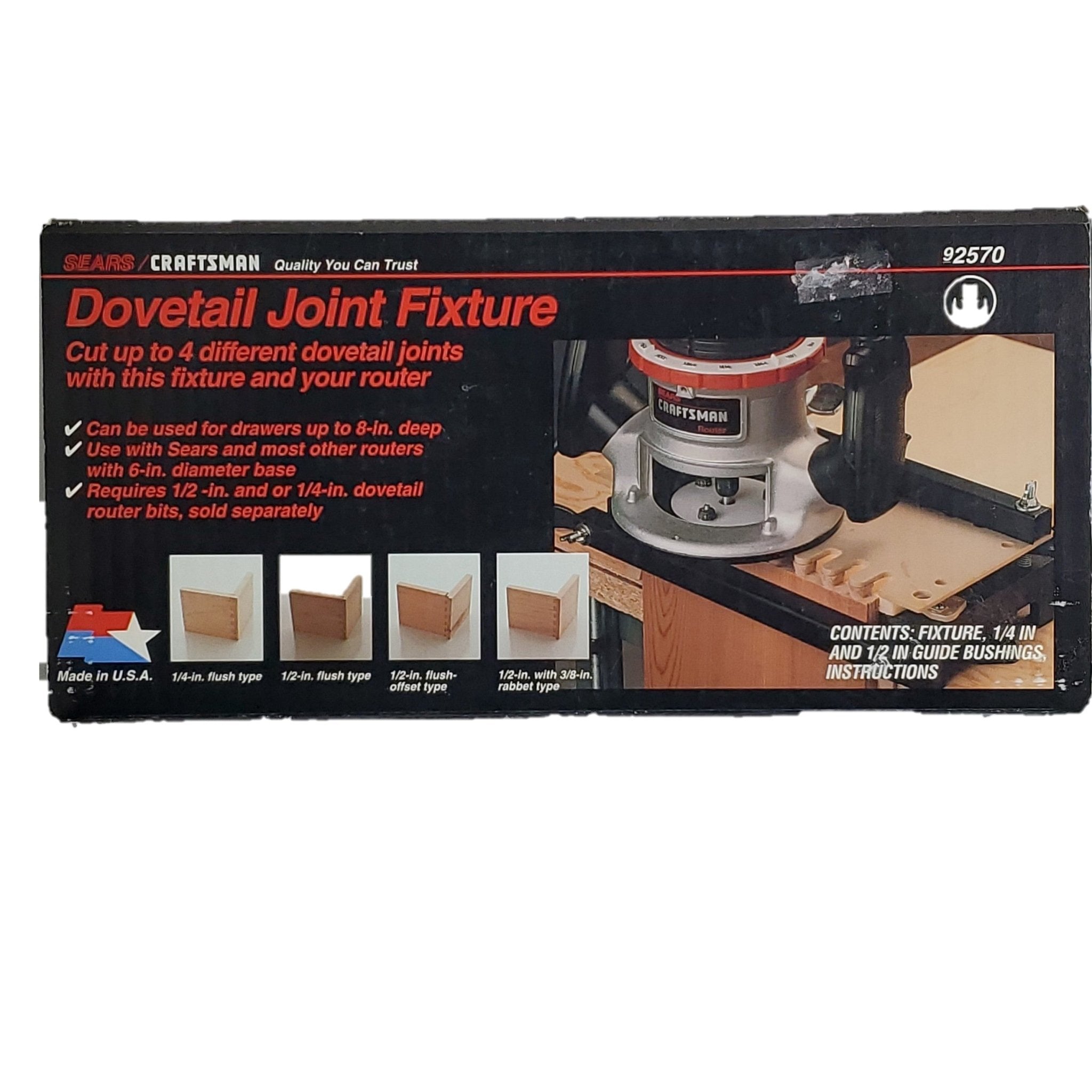 Dovetail Joint Fixture for Drawer Making - Bargainwizz
