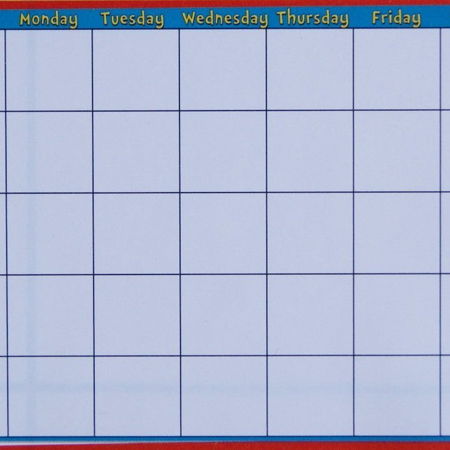 Dr. Seuss Dry Erase Calendar - Bargainwizz