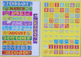 Dr. Seuss Dry Erase Calendar - Bargainwizz