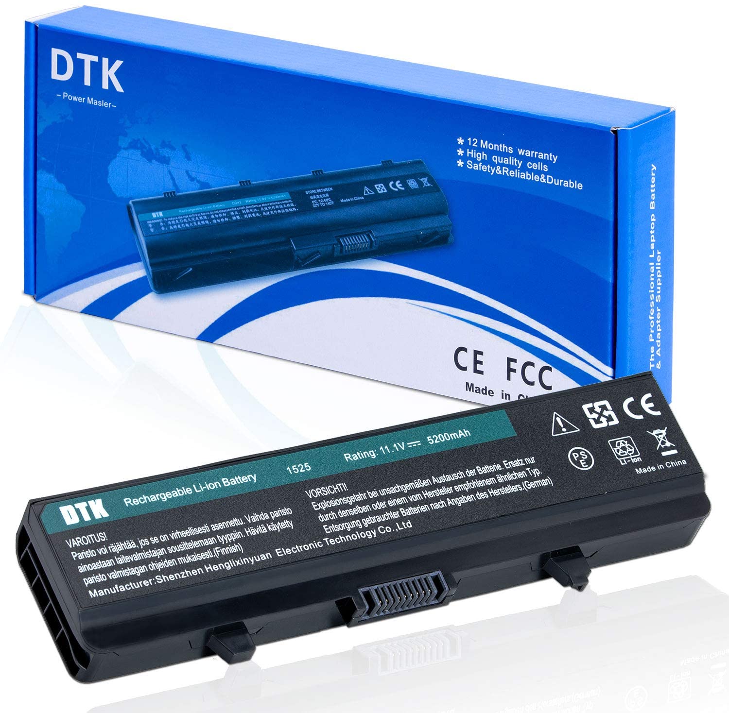DTK Laptop Battery for Dell Inspiron* - Bargainwizz