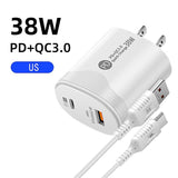 Dual Port Wall Charger PD20W