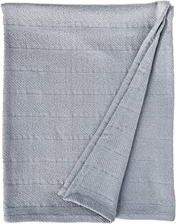Eddie Bauer Gray Cotton F/Q Blanket - Bargainwizz