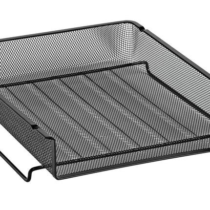 Eldon Mesh Stackable Front-Load Letter Tray Desk Organizer - Bargainwizz