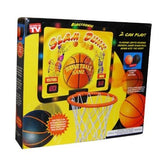 Electronic Slam Dunk Basketball Game 2 Basketballs and a Free Hand Pump - Bargainwizz