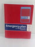 Emergency Plan Buttoned Up Book Planner Shopping List Prepare Disaster Log - Bargainwizz