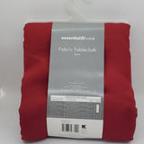 Essential Home Red Tablecloth - Elegant Décor Info - Bargainwizz