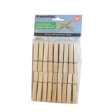 Essentials Wood Clothespins - Bargainwizz