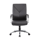 Executive Chair with Silver Accent - Bargainwizz