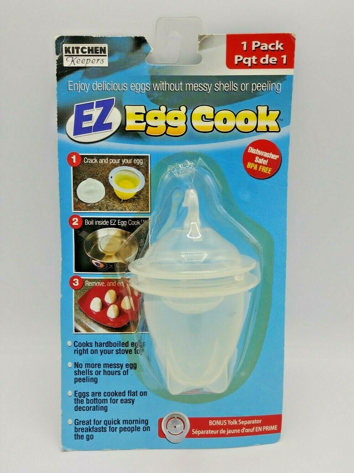 EZ Egg Cook with Bonus Egg Separator - Bargainwizz