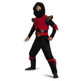 Fire Ninja Warrior Costume - Bargainwizz