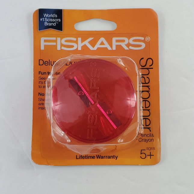 Fiskars Kids Pencil Sharpener - Deluxe - Bargainwizz