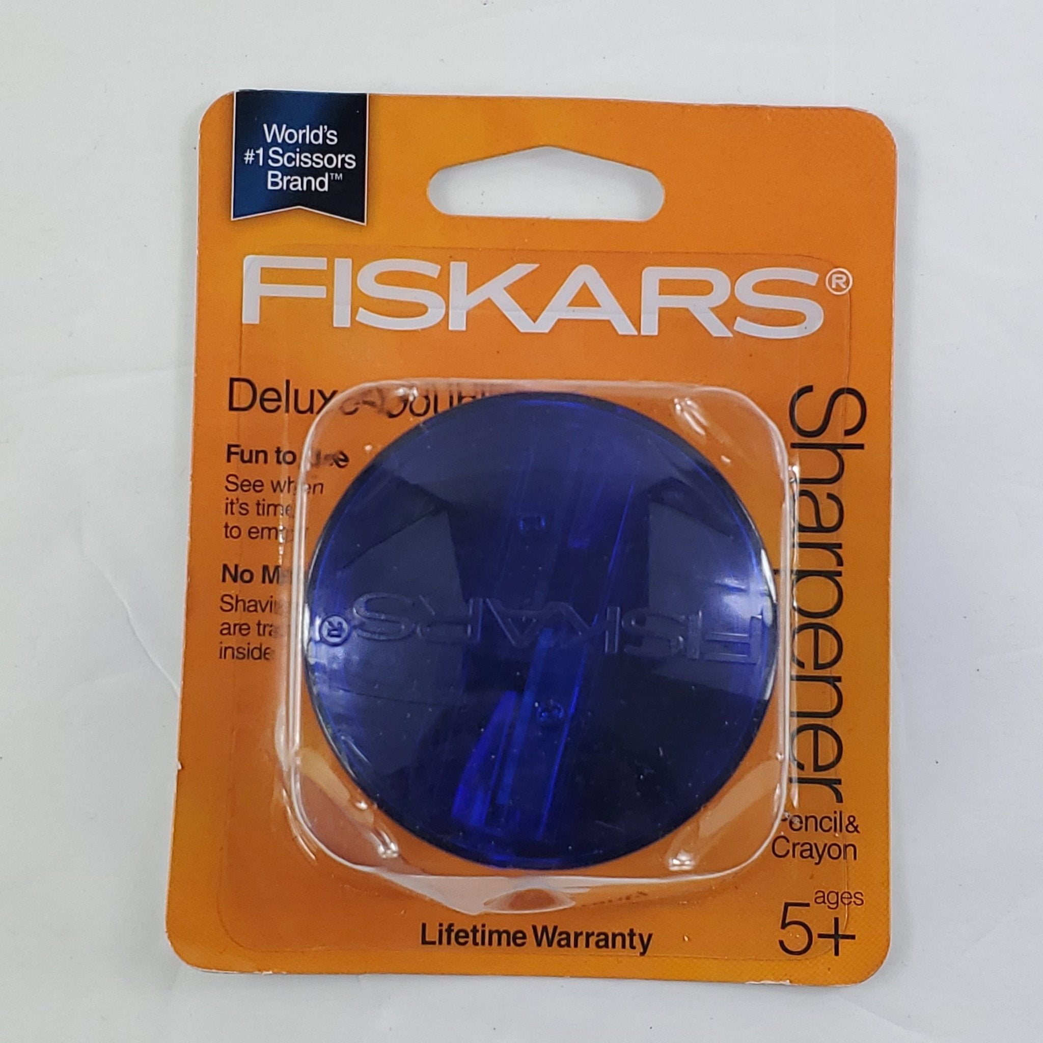 Fiskars Kids Pencil Sharpener - Deluxe - Bargainwizz