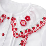 Floral Doll Collar Shirt - Bargainwizz