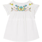 Floral embroidery dress - Bargainwizz