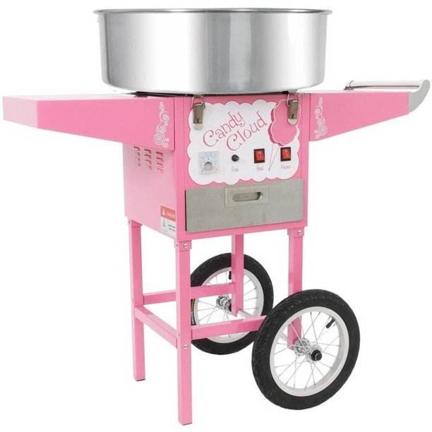 Funtime Cotton Candy Machine Cart - Bargainwizz