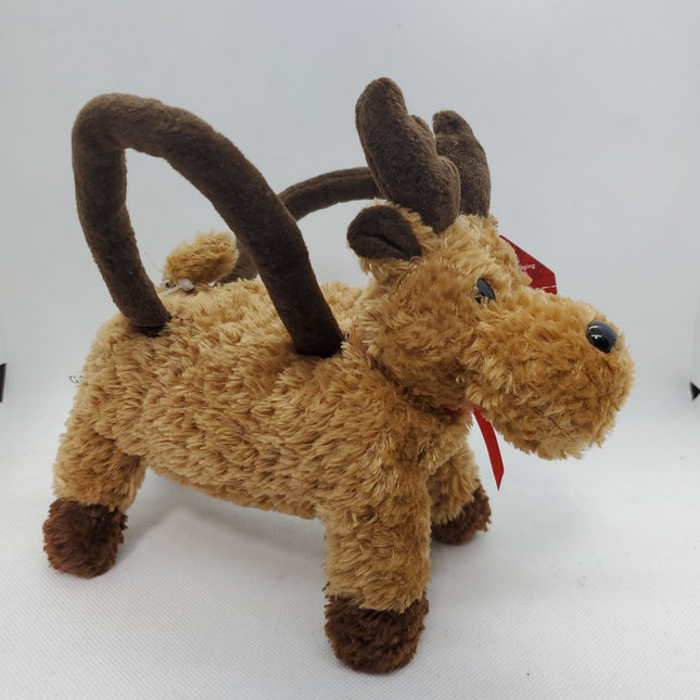 Galerie Plush Reindeer Purse - Bargainwizz