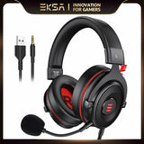 Gaming Headset Wired 3.5mm Stereo - Bargainwizz