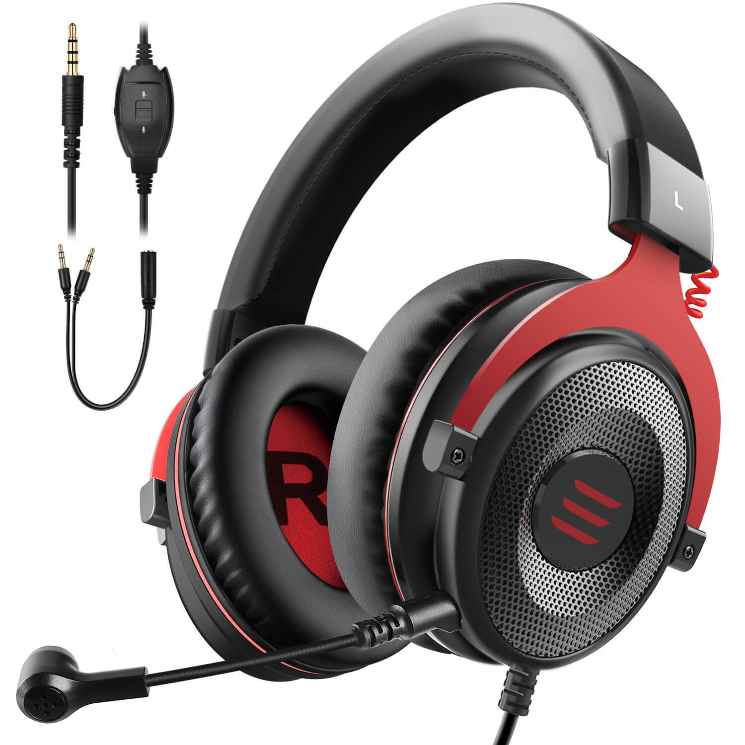 Gaming Headset Wired 3.5mm Stereo - Bargainwizz
