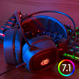 Gaming Headset with Wired Microphone