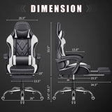 Gaming Massage Office Chair - Bargainwizz