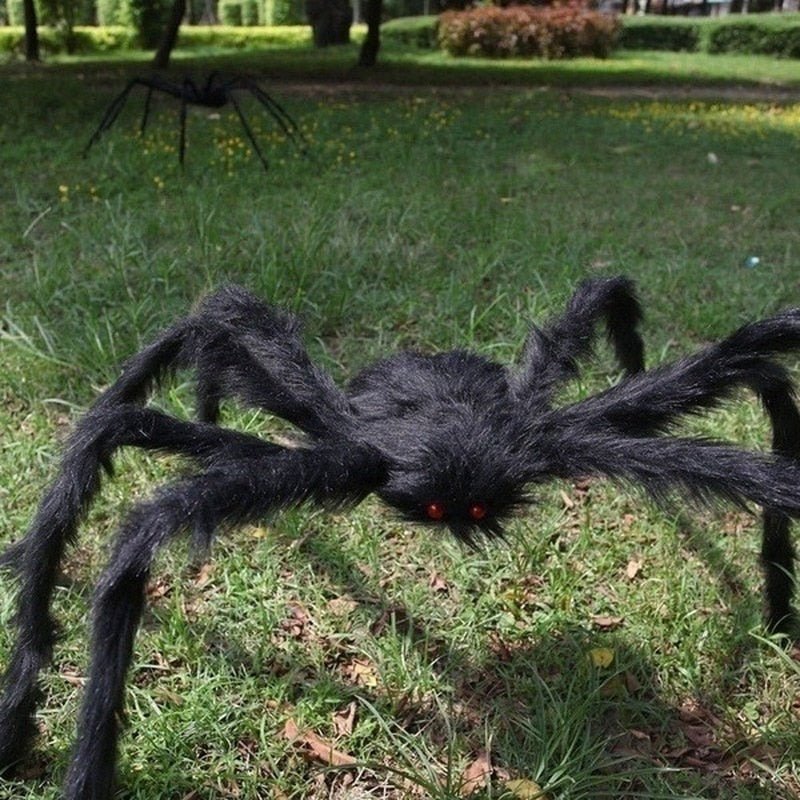 Giant Spider and Web Outdoor Decorations - Bargainwizz