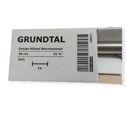 GRUNDTAL Design Mikael Warnhammar Kitchen Towel Holder Stainless Steel Rail - Bargainwizz