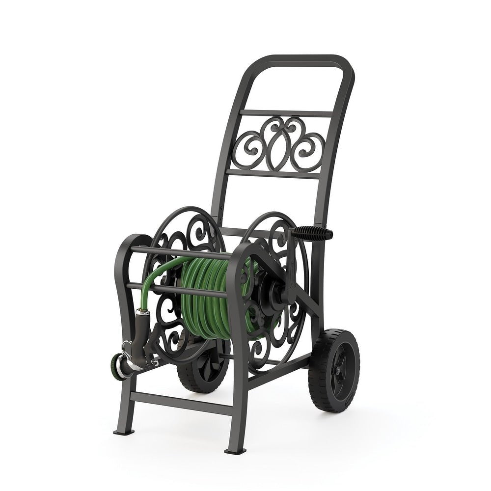 Hampton Bay 2-Wheel Hose Reel Cart - Bargainwizz