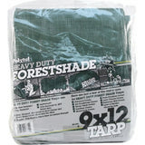 Heavy Duty Tarp Forest Shade 9x12 - Bargainwizz