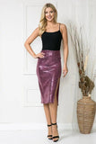 High Waist Sequin Skirt - Bargainwizz