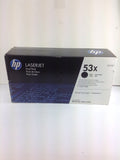 HP 53X (Q7553X) Black High Yield Original LaserJet Toner Cartridge