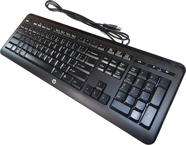 HP Jade USB Wired US English Keyboard - Bargainwizz