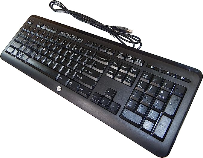 HP Jade USB Wired US English Keyboard - Bargainwizz
