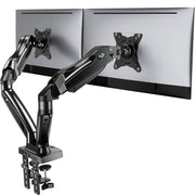 HUANUO Dual Monitor Stand, Adjustable Spring Monitor Desk Mount