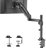 HUANUO Single Monitor Stand, Adjustable Spring Monitor Desk Mount