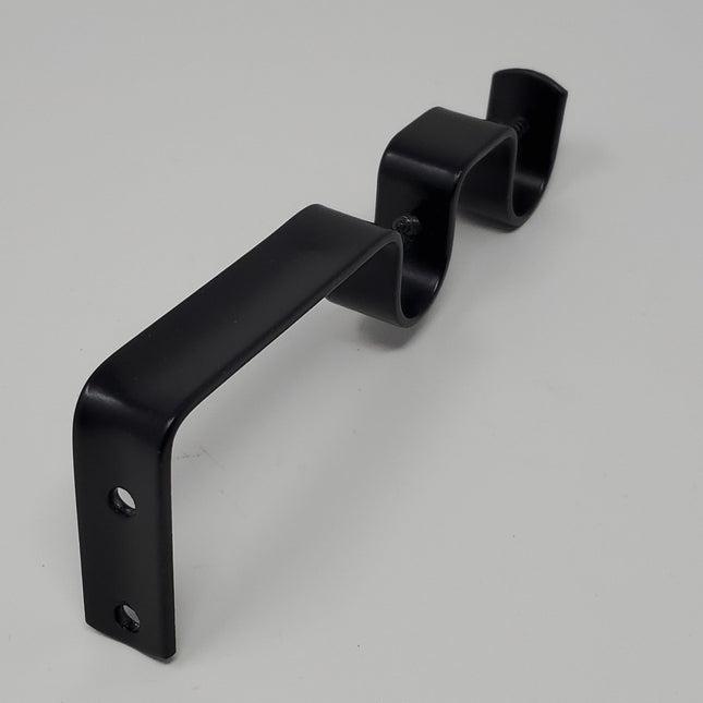 IKEA Black Double Curtain Bracket - Bargainwizz