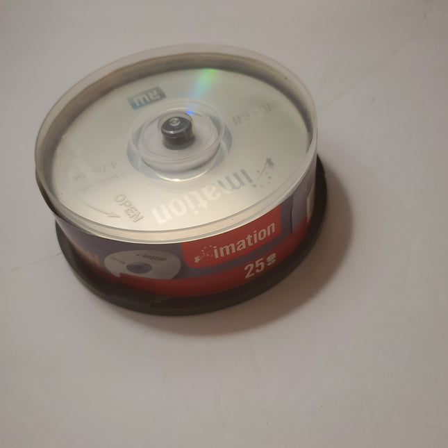 Imation Genuine Blank Media Recordable Discs DVD-RW - Bargainwizz
