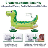 Inflatable Dinosaur Pool Float - Bargainwizz