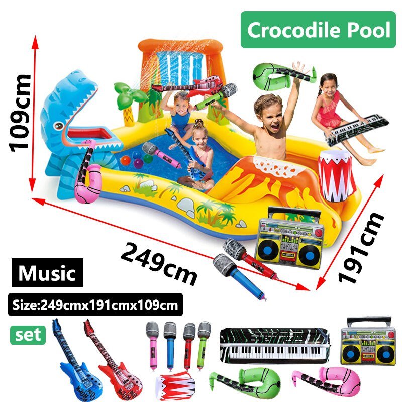 Inflatable Fun Lawn Water Slides - Bargainwizz