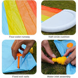 Inflatable Water Splash Lawn Slide - Bargainwizz