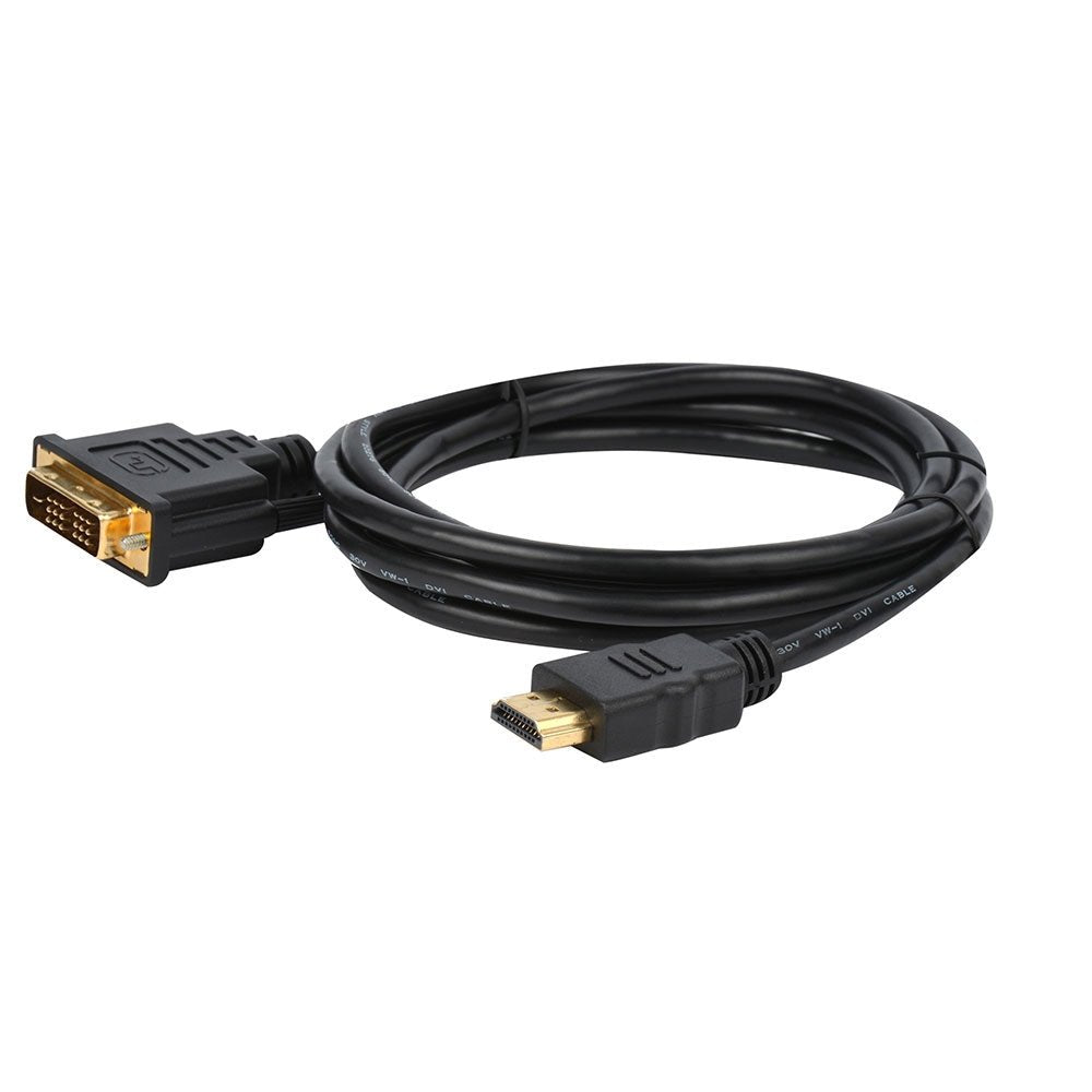 Inland HDMI Male to DVI-D Male Cable 6.6 ft - Bargainwizz