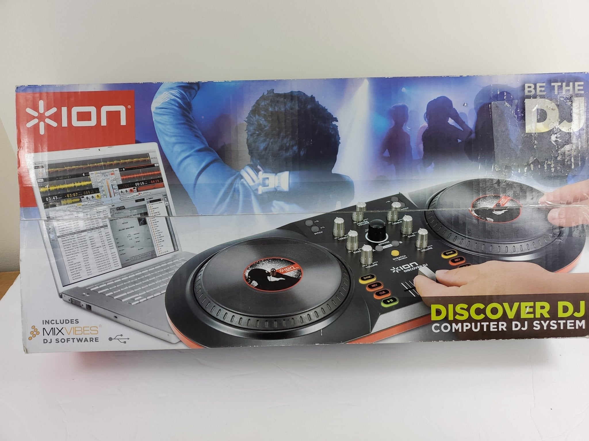 ION Discover DJ USB DJ controller for Mac and PC - Bargainwizz
