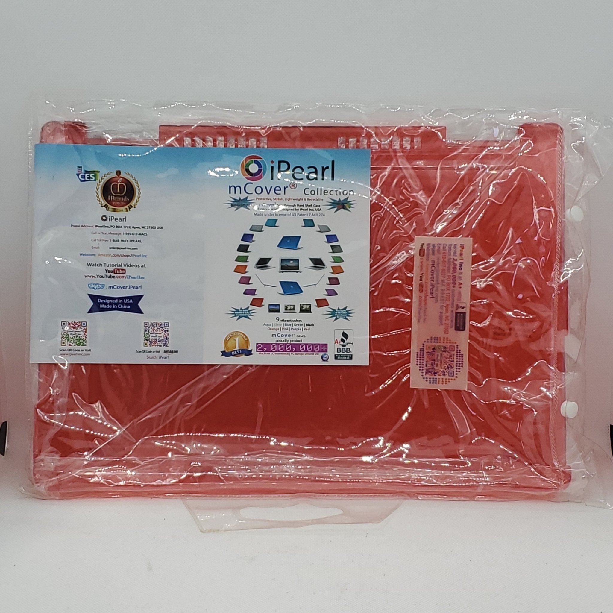 iPearl mCover Hard Shell Models Dell Inspriron 13 Laptop, red - Bargainwizz