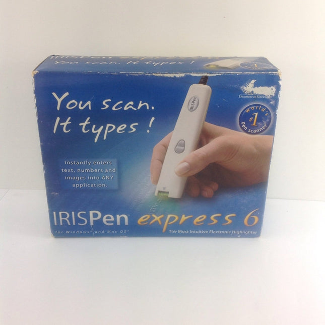 IRIS Pen Express 6 Electronic Pen Highlighter Scanner - Bargainwizz