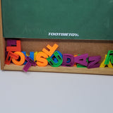 Kids Chalkboard With Magnetic Letters - Bargainwizz