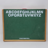 Kids Chalkboard With Magnetic Letters - Bargainwizz