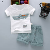 Kids Cotton T-Shirt & Shorts Outfits - Bargainwizz