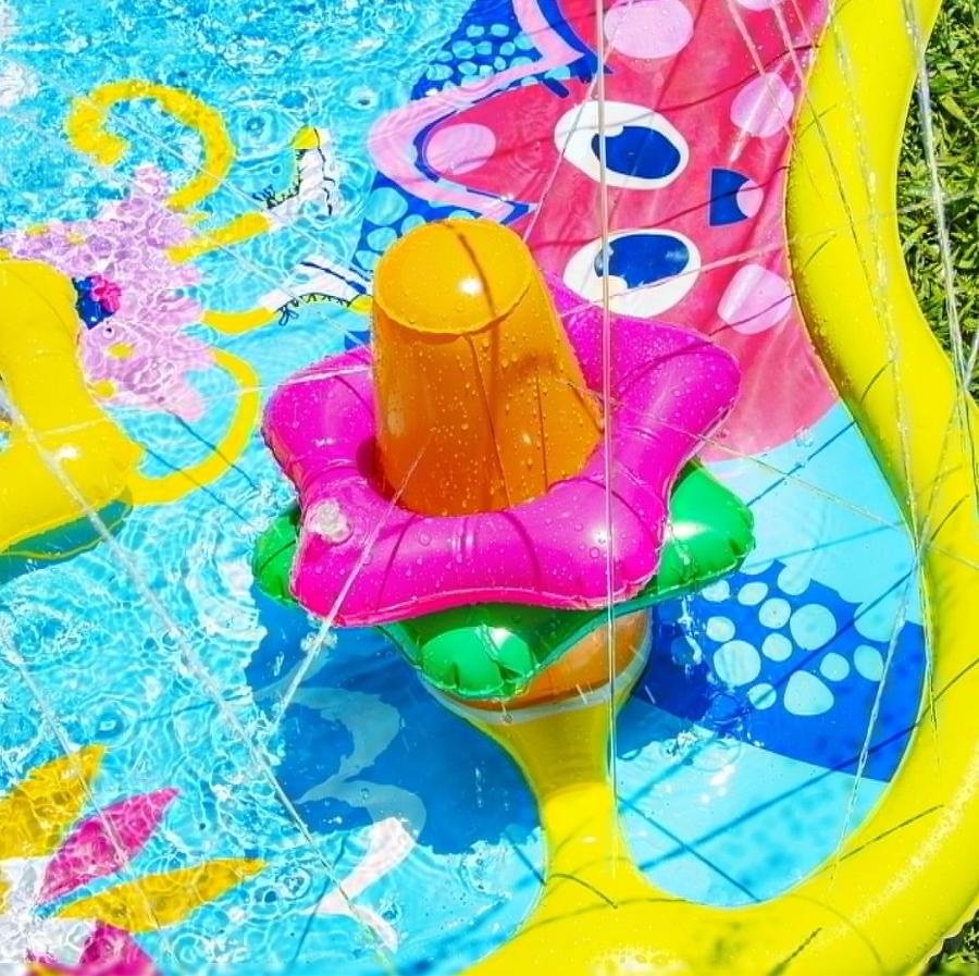 Kids Water Park, Sprinkler and Wading Pool for Ages 18 months+ - Bargainwizz