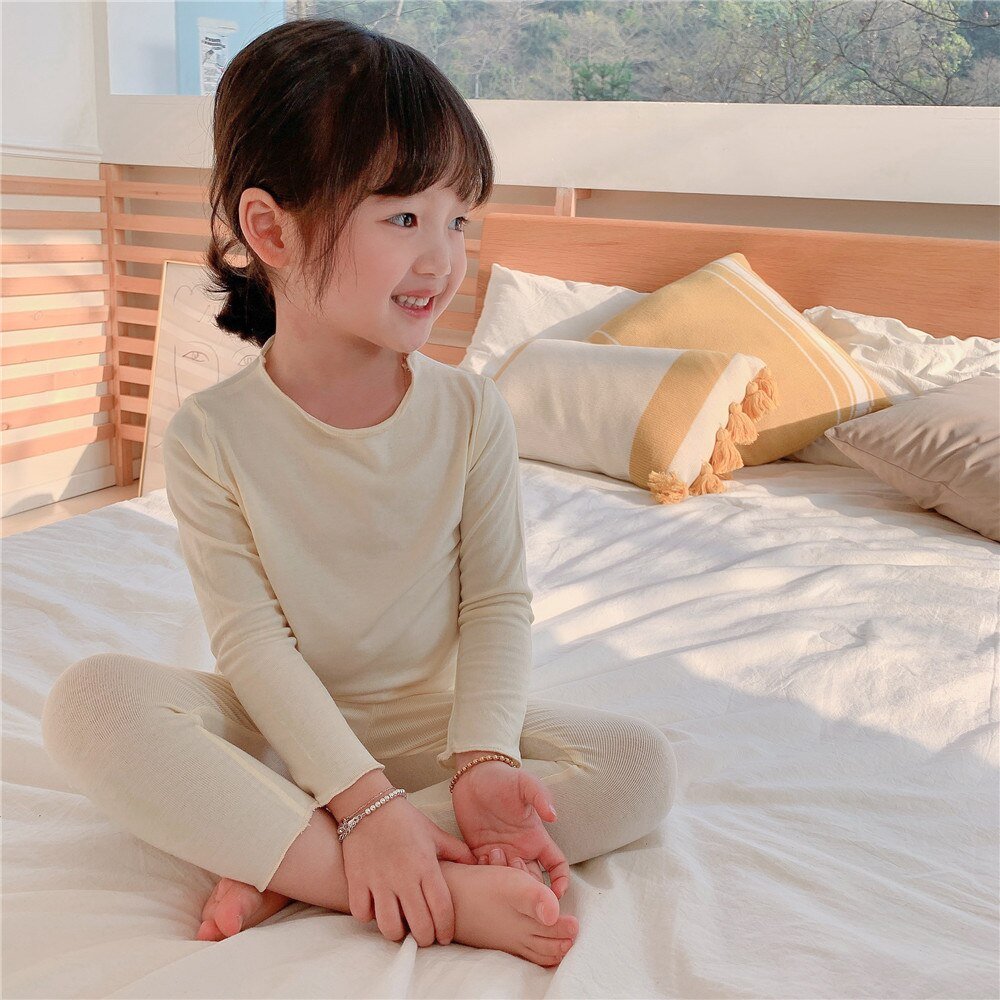 Korean Children's Cotton Pajama Set - Bargainwizz