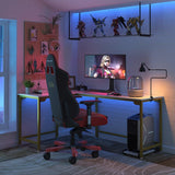 L-Shaped Corner Computer Gaming Desk - Bargainwizz