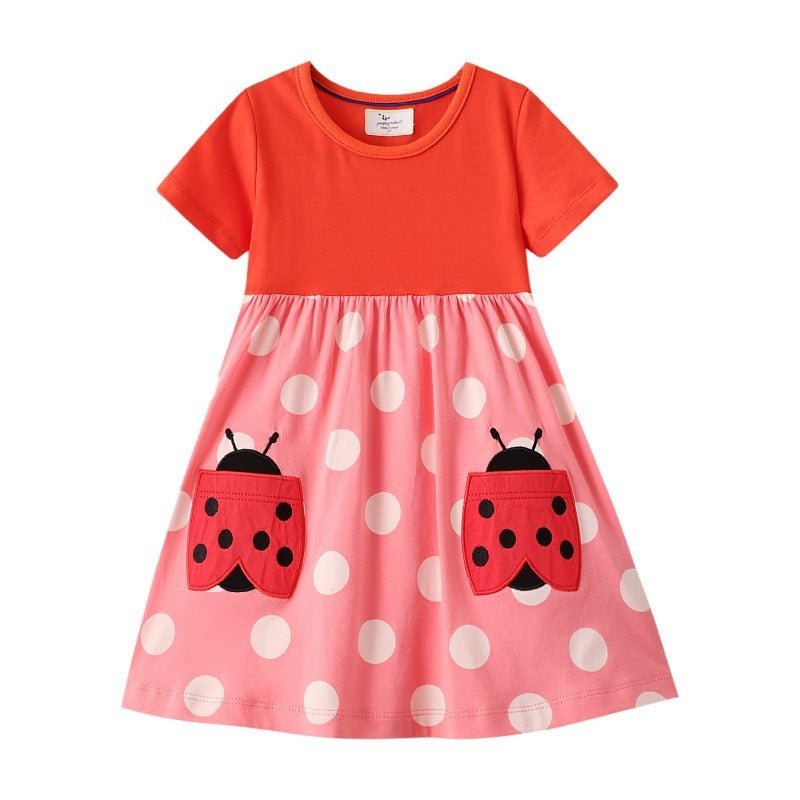 Ladybug Party Dress - Bargainwizz